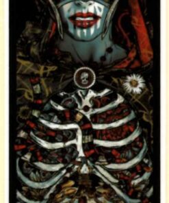 Autocollant Santa Muerte Rhys Cooper