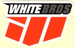 White Bros sticker