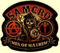 Sons Of Anarchy SAMCRO sticker