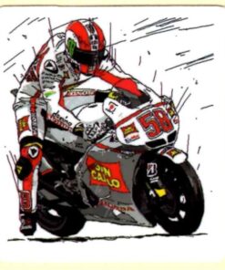 Sticker Marco Simoncelli Super Sic 58