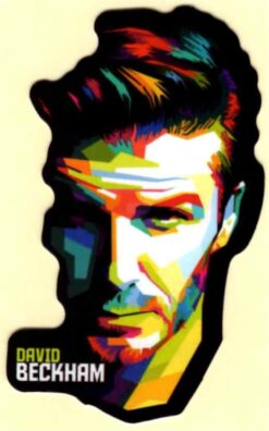 David Beckham sticker