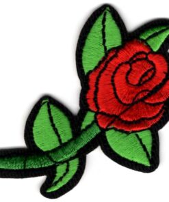 Rose Applique Fer Sur Patch