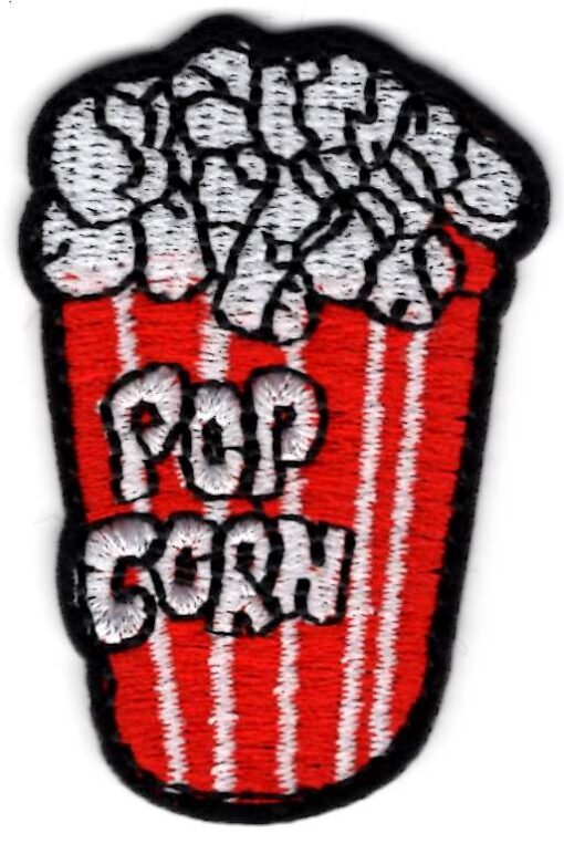 Popcorn Applique Fer Sur Patch