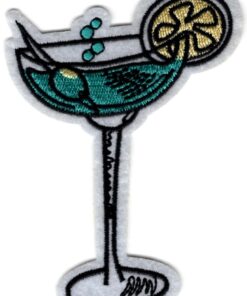 Cocktail Applique Fer Sur Patch