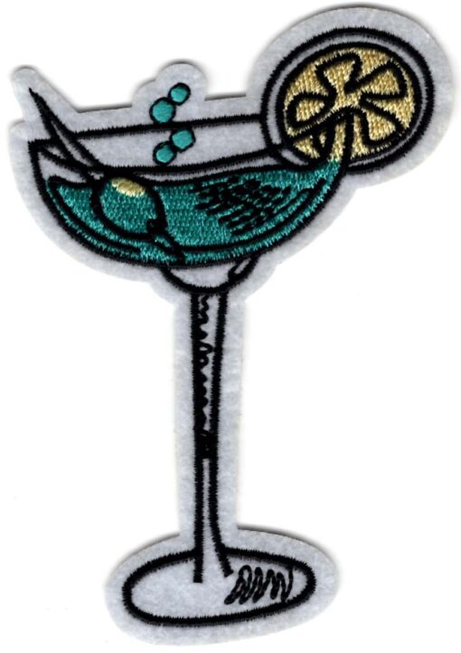 Cocktail Applique Fer Sur Patch