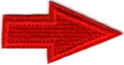 Patch thermocollant appliqué flèche rouge