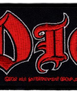 Dio stoffen opstrijk patch