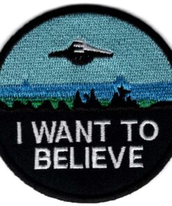 I want to believe X-Files stoffen opstrijk patch