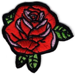 Rose Applique Fer Sur Patch