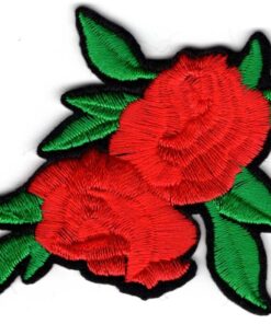 Rose Applique Fer Sur Patch