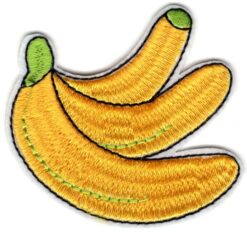 Bananen-Applikation zum Aufbügeln