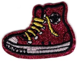 Sneakers stoffen opstrijk patch