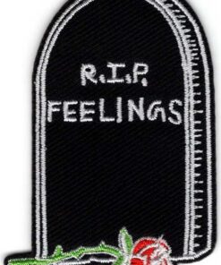 RIP Feelings stoffen opstrijk patch