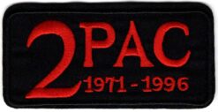 Tupac 2pac stoffen opstrijk patch