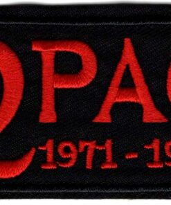 Tupac 2pac stoffen opstrijk patch