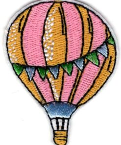 Luchtballon stoffen opstrijk patch