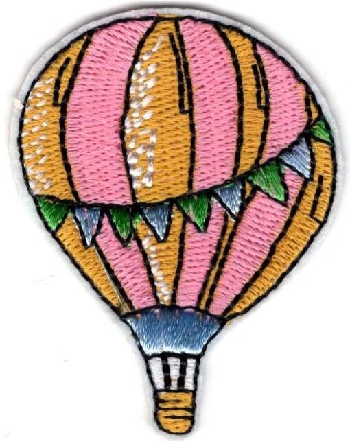 Applique de ballon à air chaud sur le patch