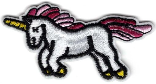 Einhorn-Applikation zum Aufbügeln