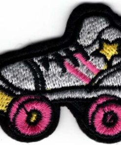 Patins à roulettes applique fer sur patch