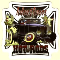 Johnstown Hot Rods sticker