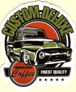 Custom Deluxe Hot Rods sticker