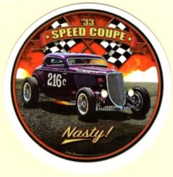 Speed Coupe 216c sticker