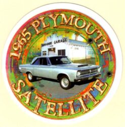Sticker Satellite Plymouth
