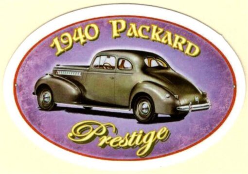1940 Packard Prestige sticker