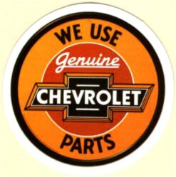 Chevrolet Parts sticker