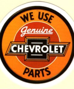 Chevrolet Parts sticker