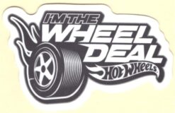 Hot Wheels sticker