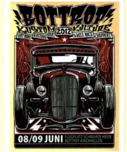 Bottrop Custom Hot Rod sticker