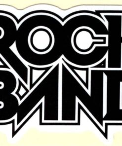 Rock Band sticker