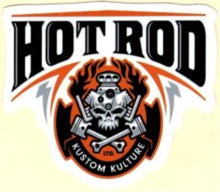 Hot Rod Kustom Kulture sticker