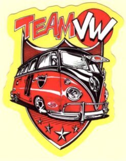 Team VW sticker