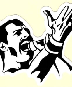 Freddie Mercury sticker