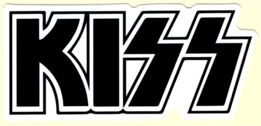 Kiss sticker