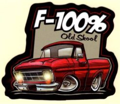 100% Old Skool sticker