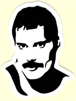 Freddie Mercury sticker