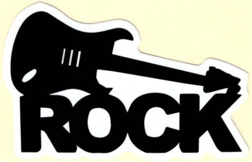 Rock sticker