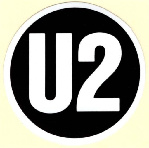 U2 sticker