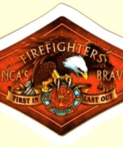 Firefighters sticker