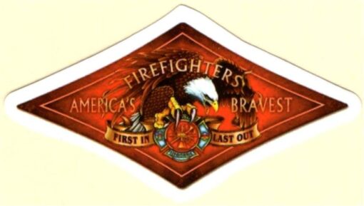 Firefighters sticker