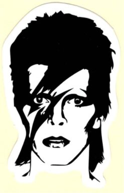 David Bowie sticker