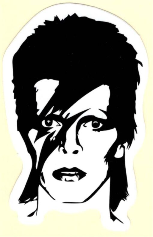 David Bowie sticker