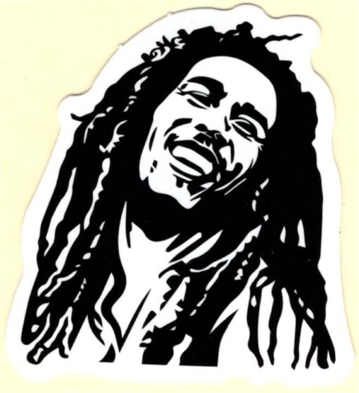 décalcomanie bob marley