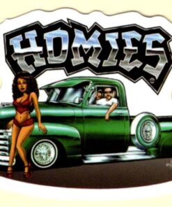 Homies Pin Up Girl sticker