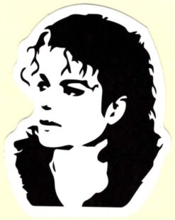 Michael Jackson sticker