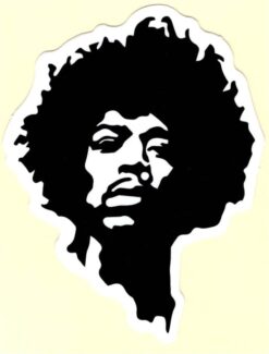 Jimi Hendrix sticker