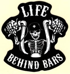 Life Behind Bars sticker